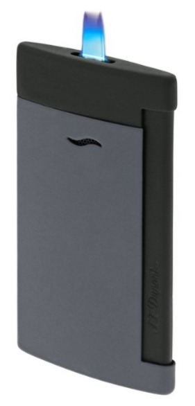 Briquet Slim 7 Finition noir mate / gris