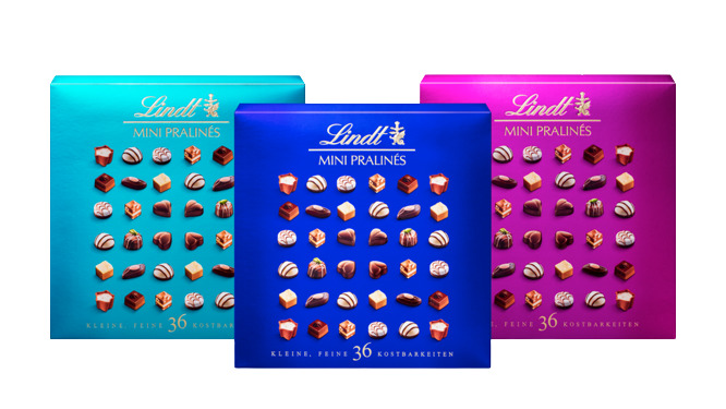 MINI PRALINÉS Boîte Assorti 180g - coloris aléatoire