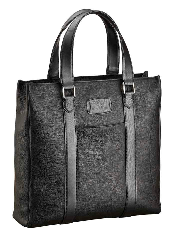 Shopper Cuir Line D grainé souple