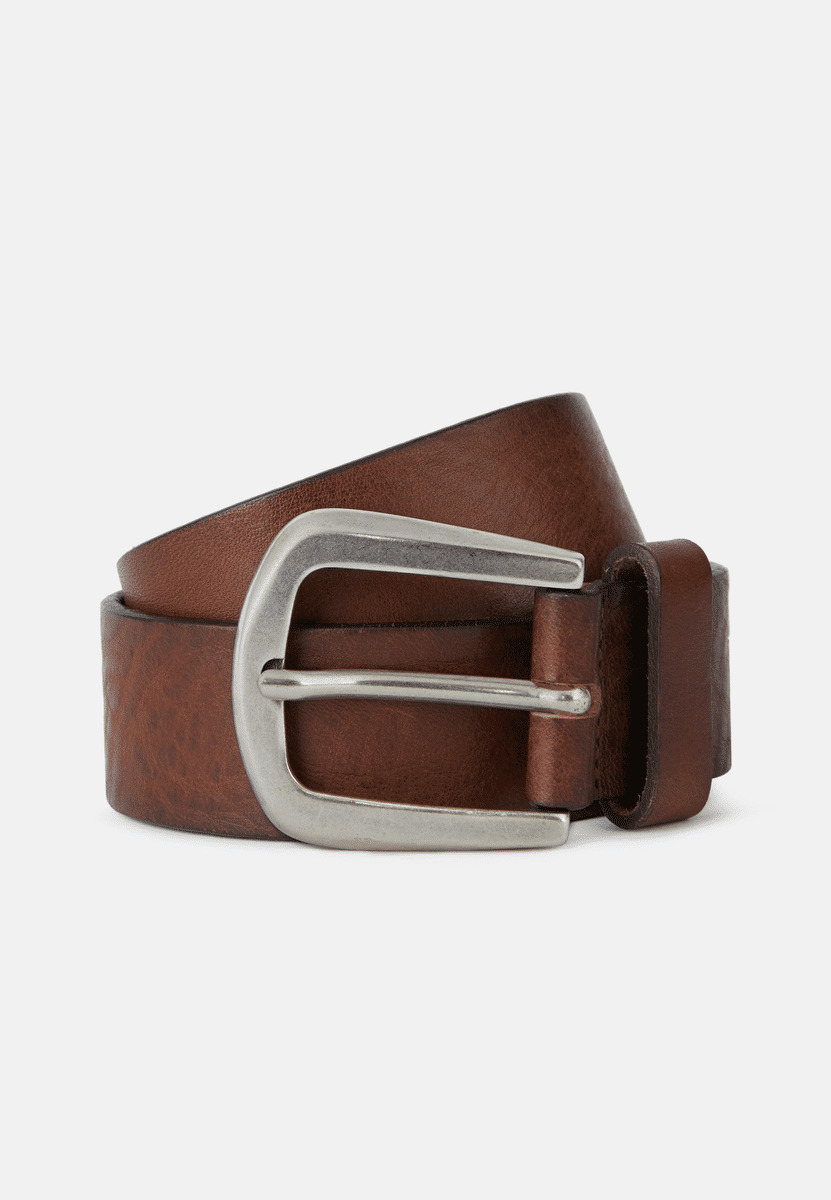 Ceinture En Cuir Avec Embout En Métal