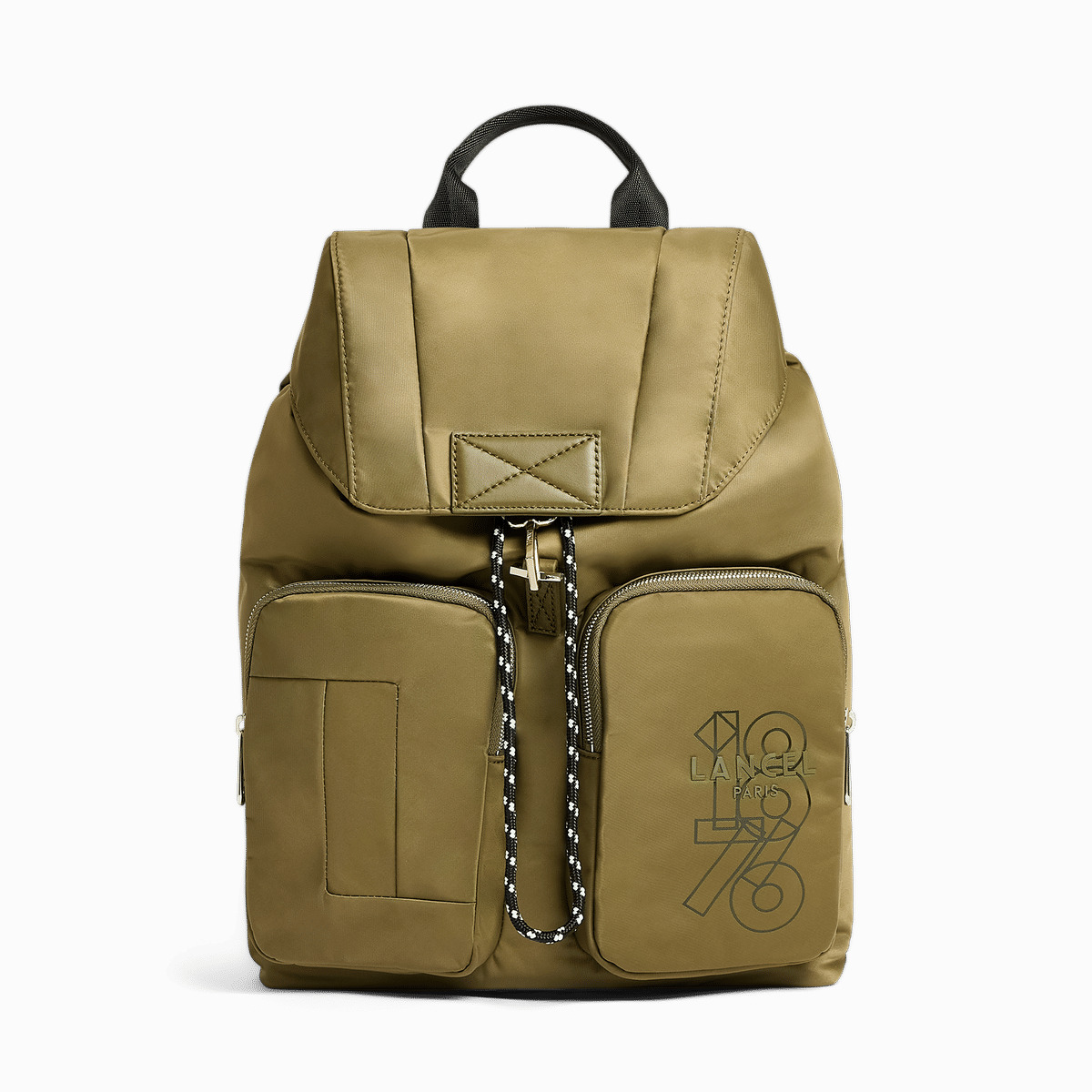 Leo De Lancel - Sac A Dos Cool - Kaki Fonce