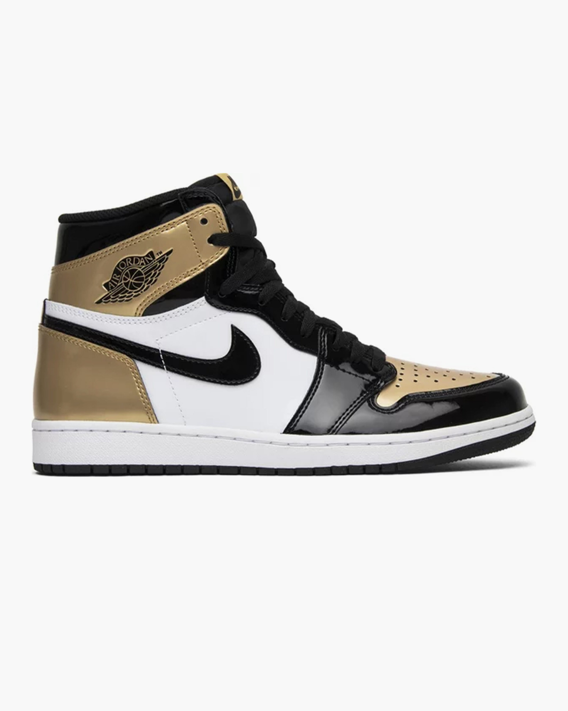 Air Jordan 1 Retro High NRG Patent Gold Toe