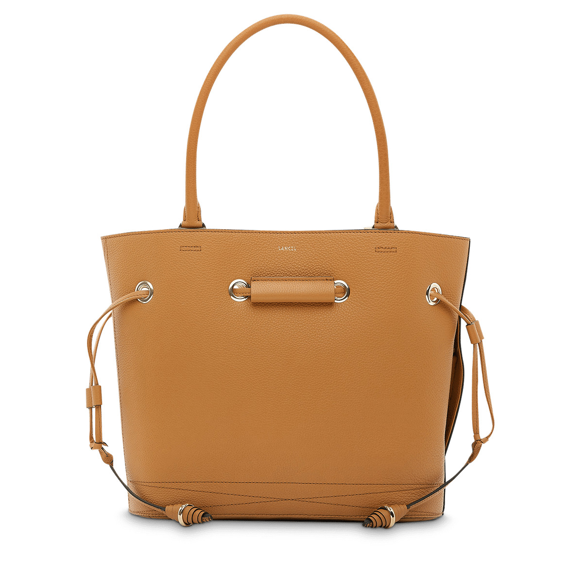 Le Huit de Lancel - Sac seau cabas M - Moyen modèle - Camel