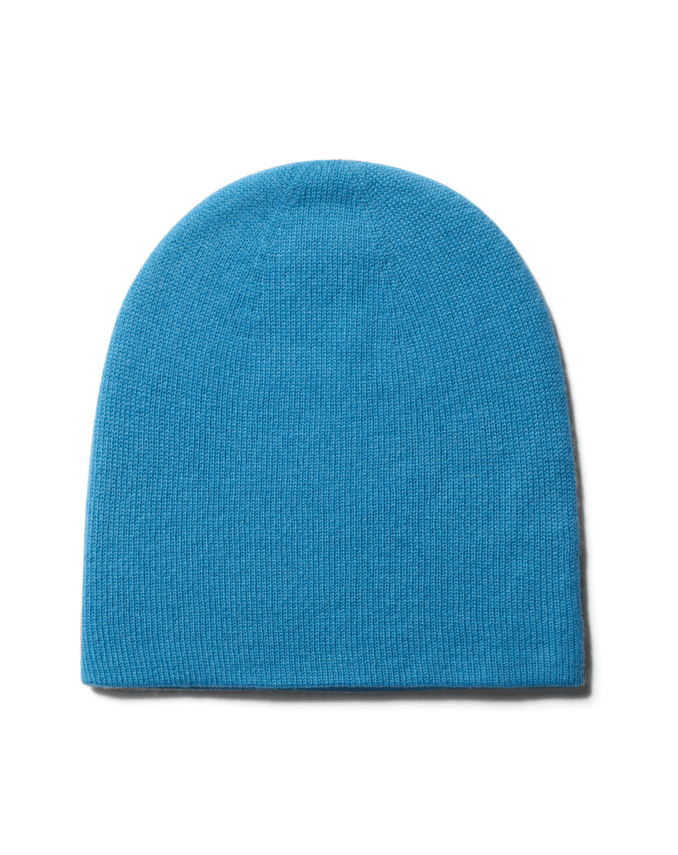 Bonnet double face - Accessoire - BLEU CALDERO