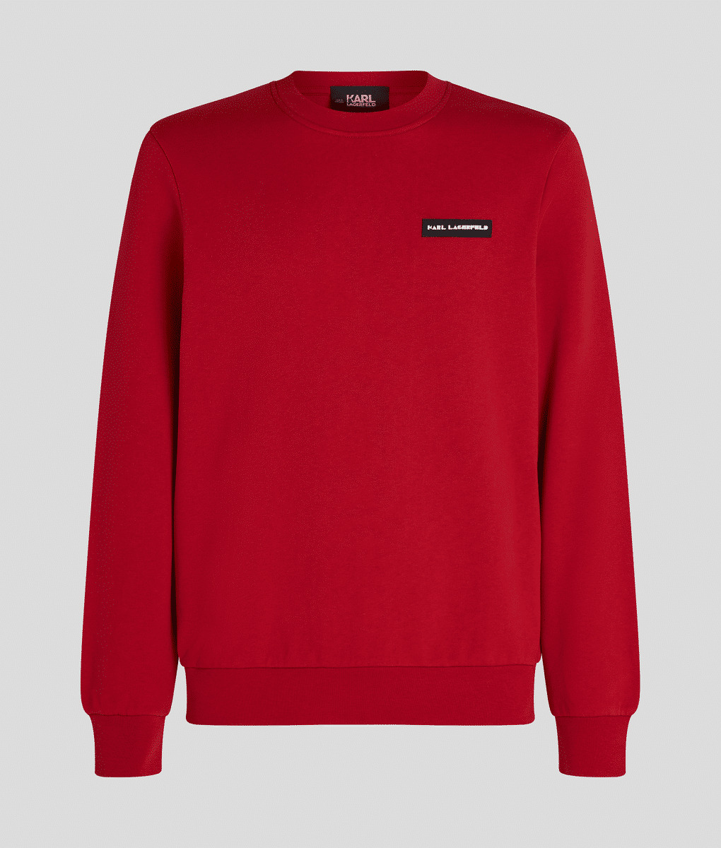 RUBBER PATCH SWEAT-SHIRT HOMME