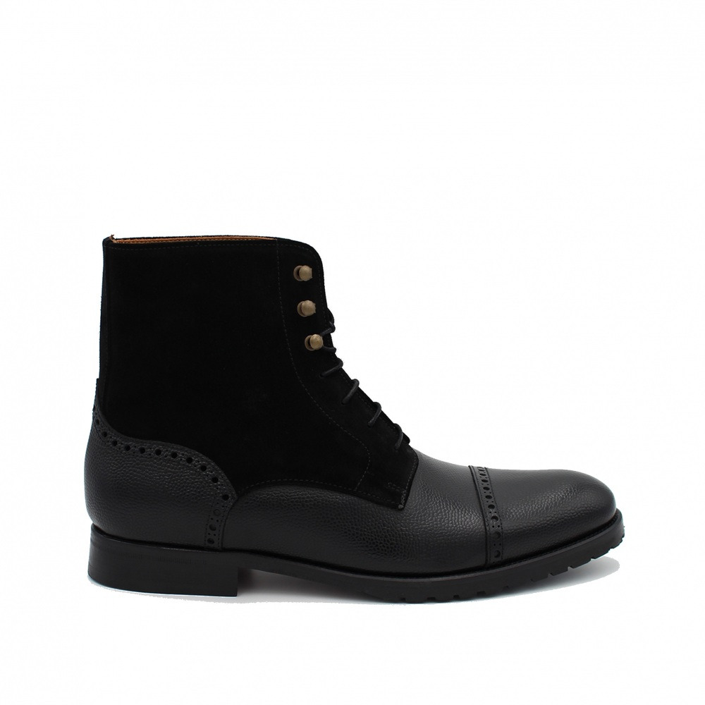 Bottines RAMSEY Grainé Noir