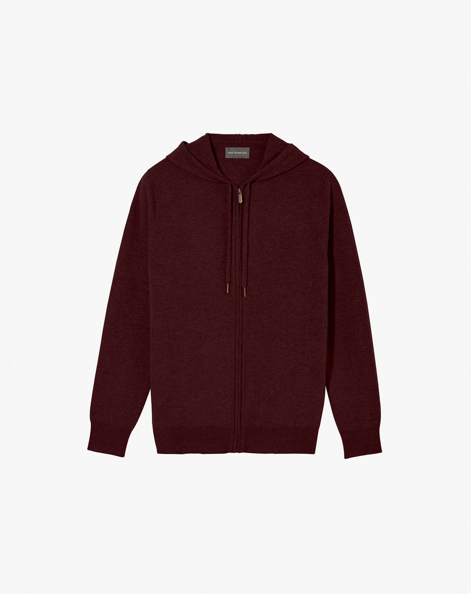 Pull à capuche zippé - Homme - AZUKI