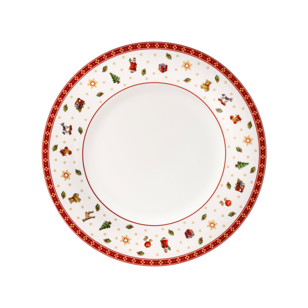 Toy’s Delight - assiette plate, blanche, Ø 27 cm