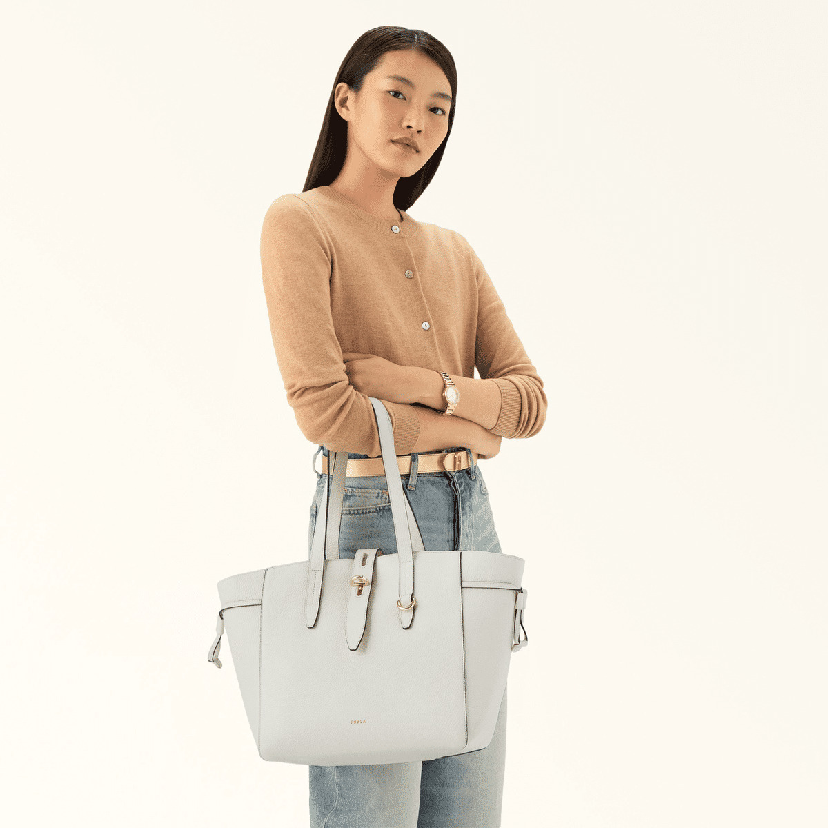 FURLA NET M TOTE 29 - VITELLO ST.ERACLE