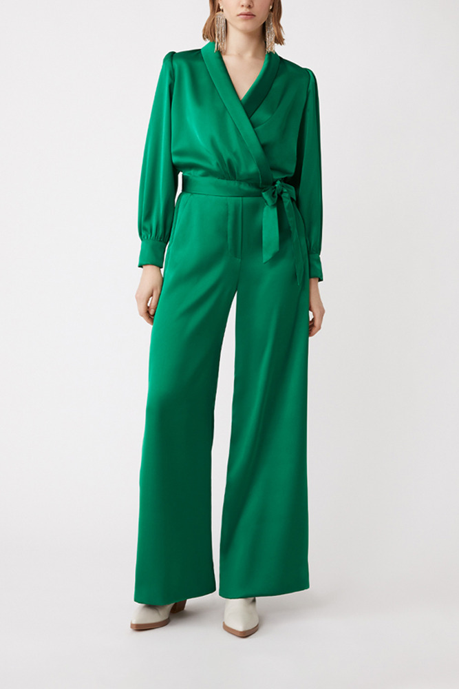 PANTALON JUMBO VERT