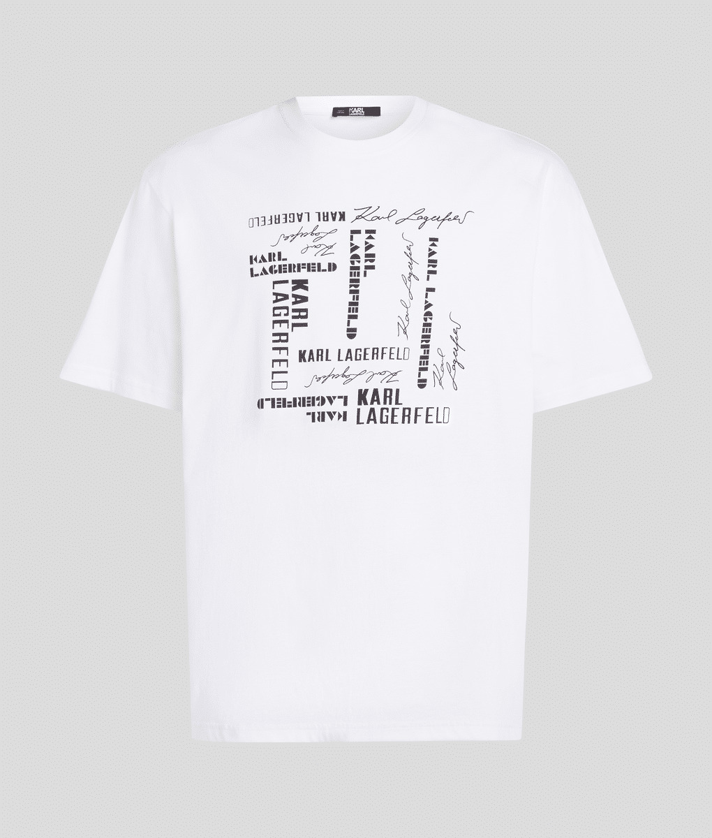 LOGO PRINT T-SHIRT HOMME