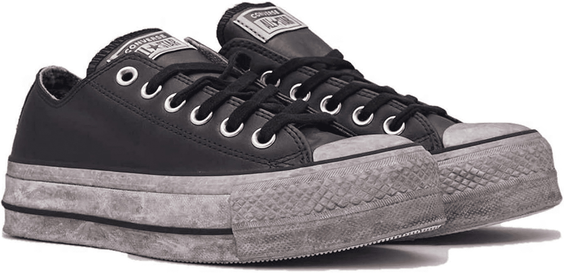 Chuck Taylor All Star Lift Leather Ltd Ox noir