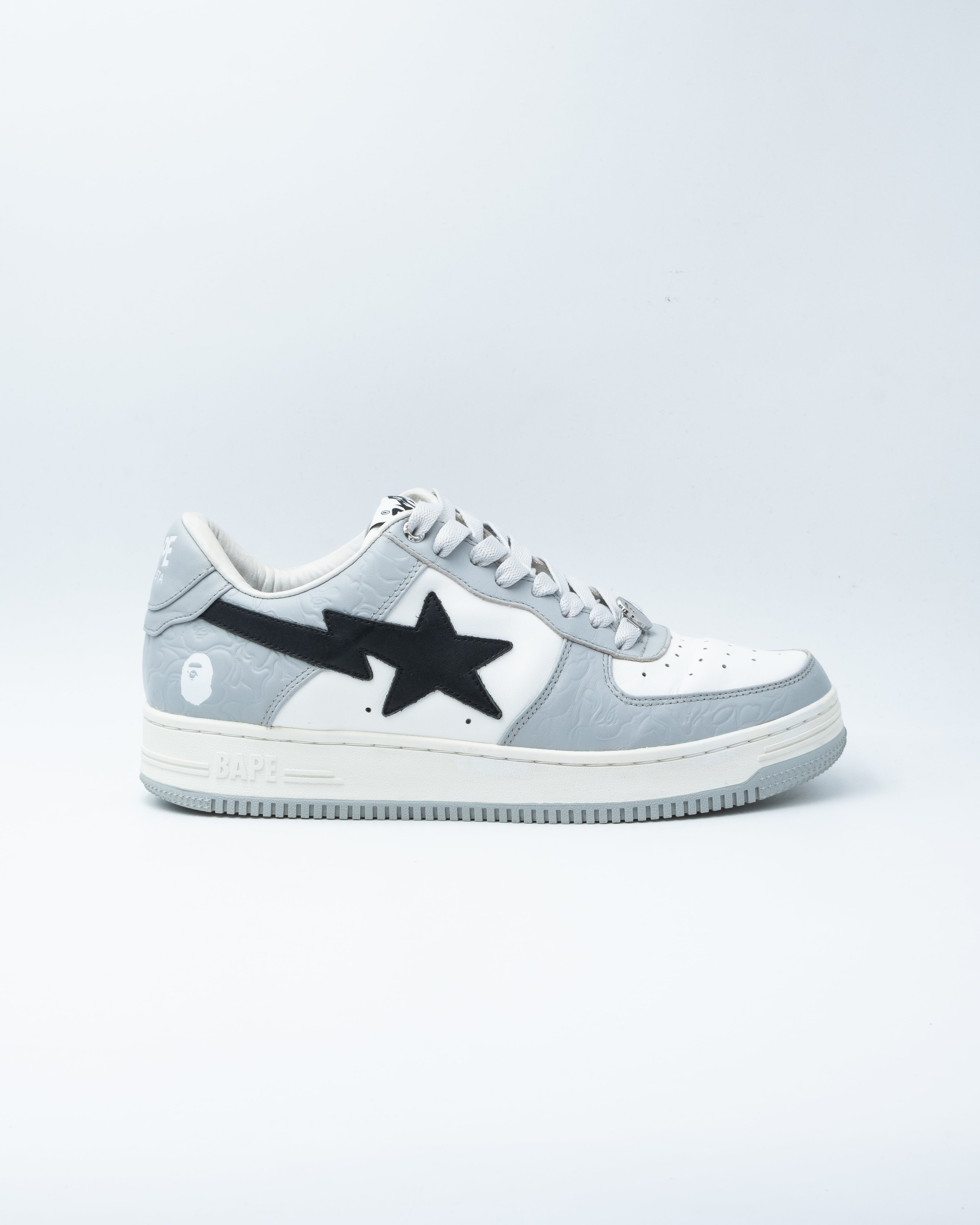 A Bathing Ape Bapesta Grey/Black 2021