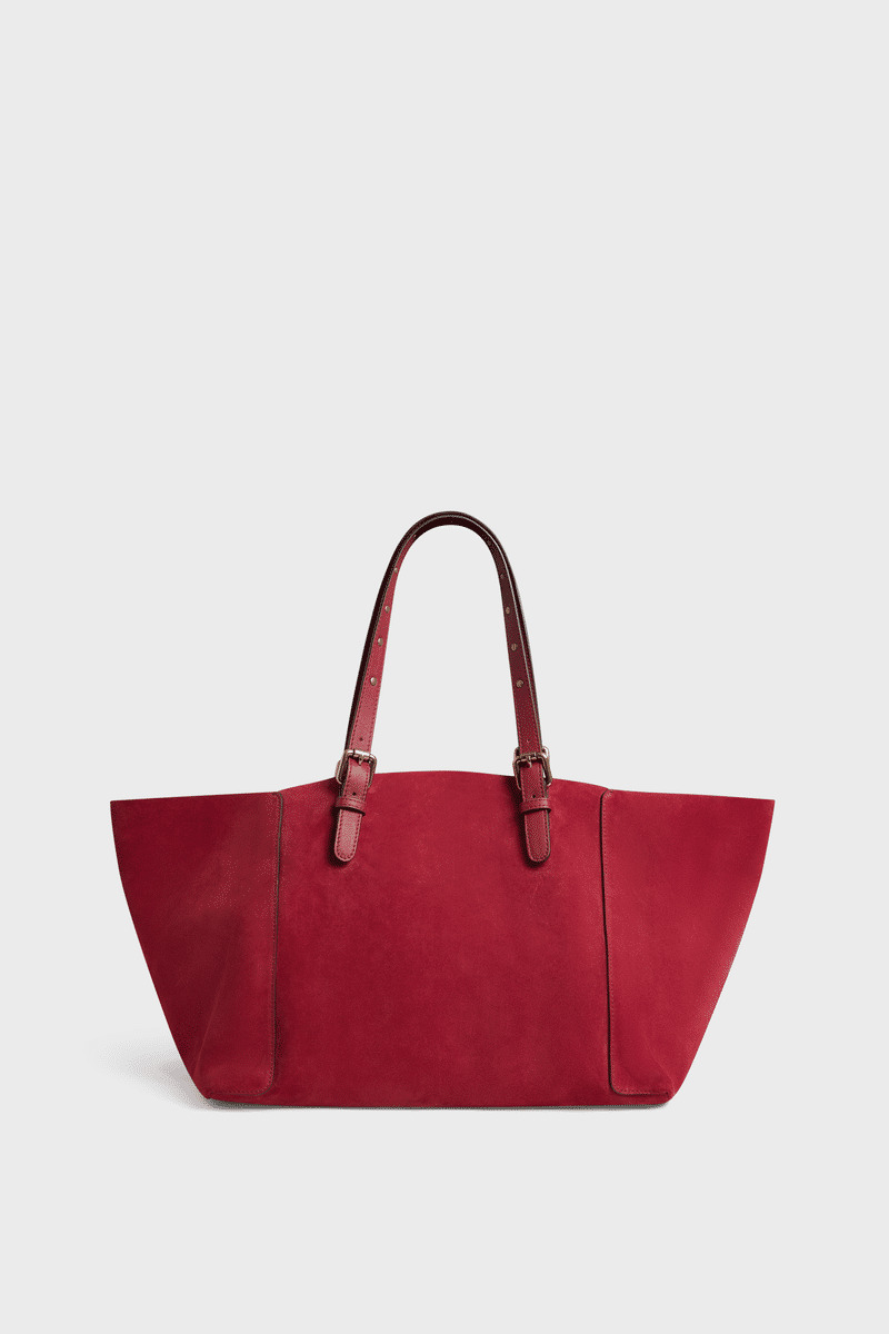 SAC FOLKLIGHT SIMPLE BAG CUIR VELOURS INT MÉTALLIS SIMPLE BAG