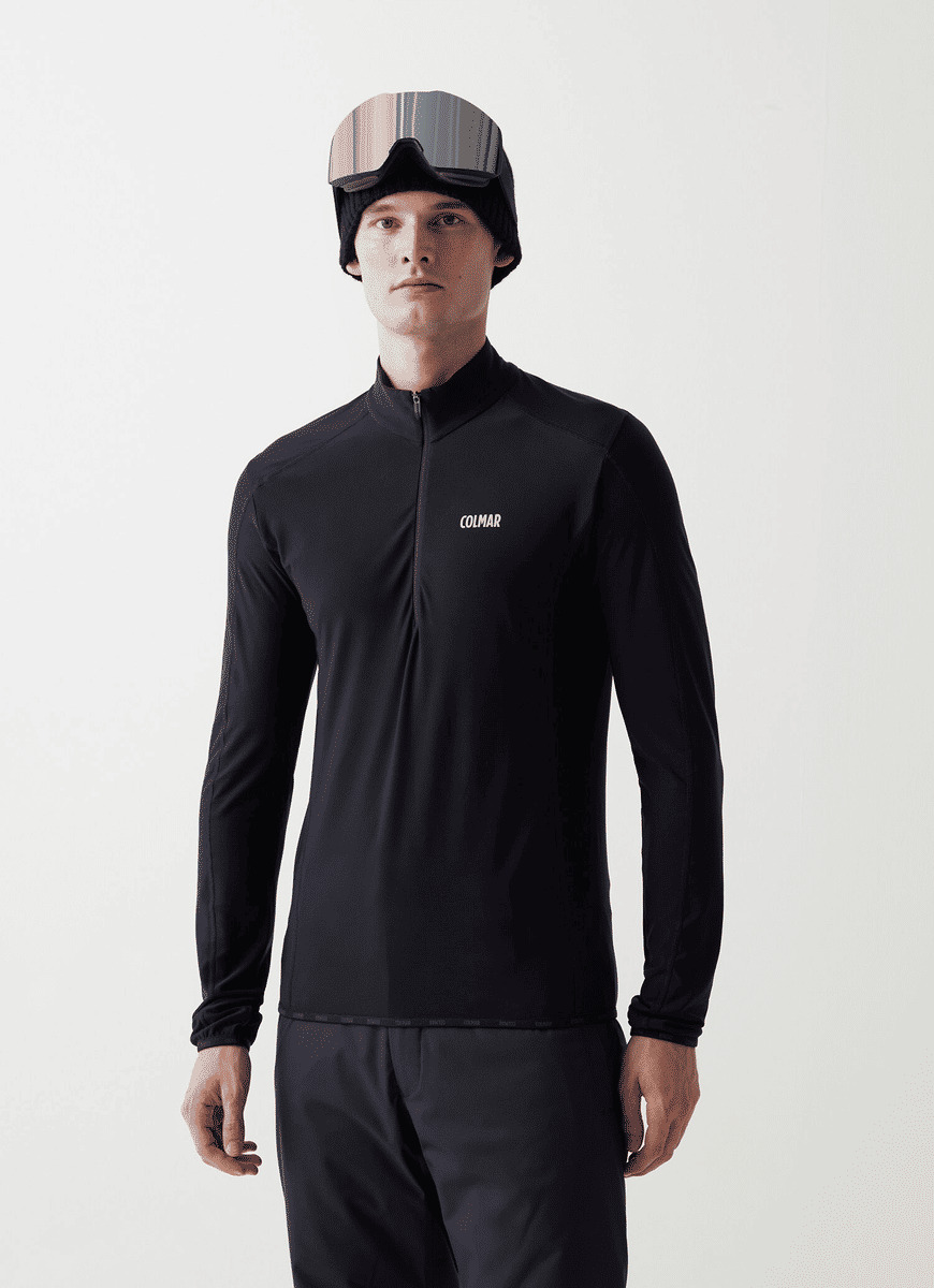 Maille thermique de ski extensible