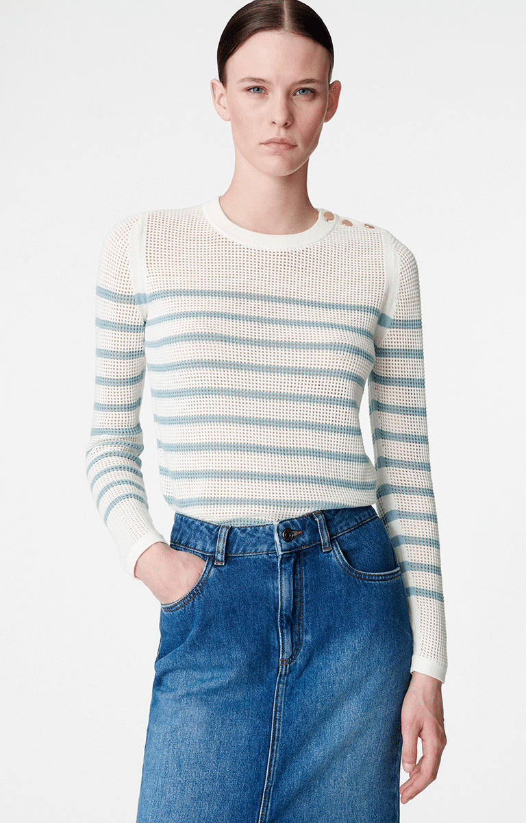 Pull Badira En Coton & Laine