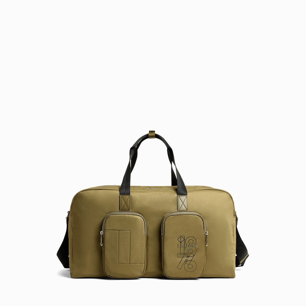 Leo De Lancel - Sac Weekend L - Kaki Fonce