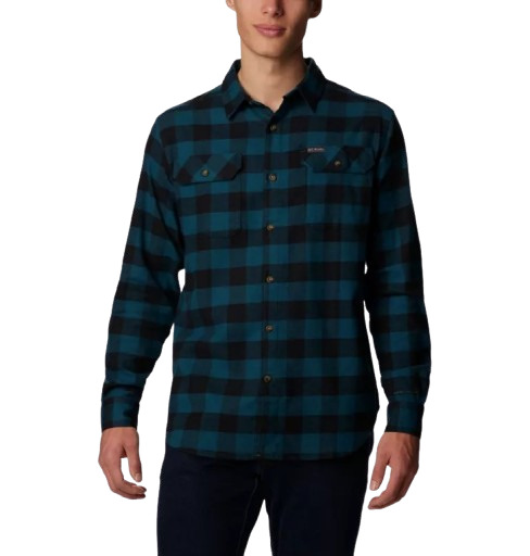 Weston Pass II Flannel Homme Bleu et Vert