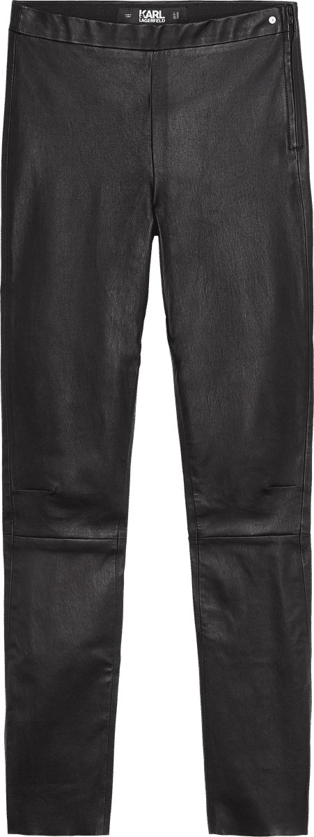 PUNTO/LEATHER LEGGINGS FEMME