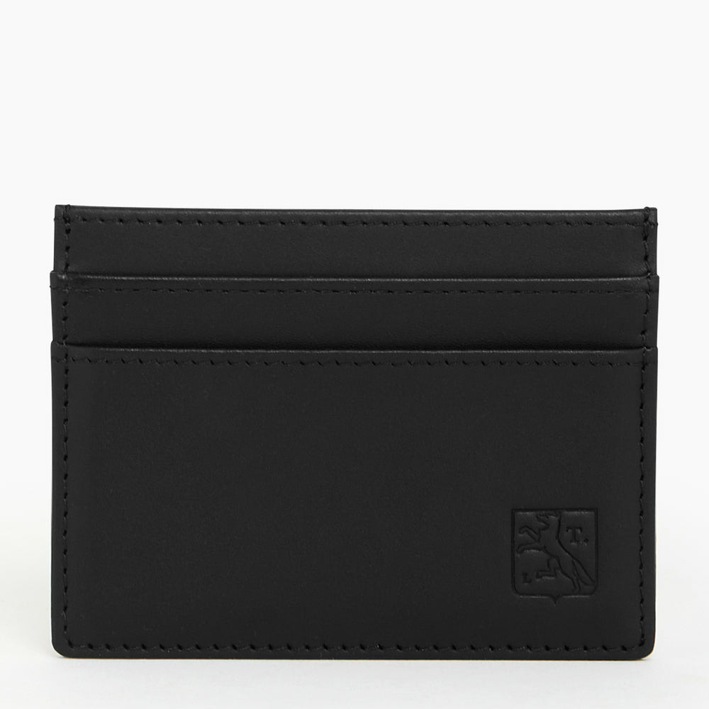 Porte cartes Maurice en cuir lisse