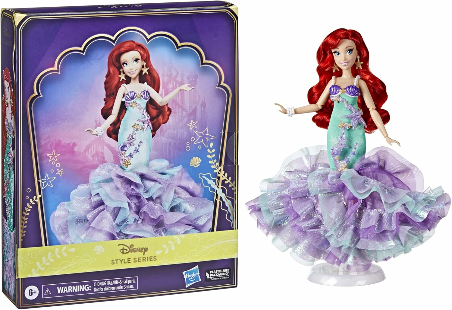 Hasbro Disney Princess Series - poupée Collection Deluxe Ariel avec Accessoires