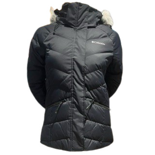 Rose Lodge  FS Down Jacket Femme Noir