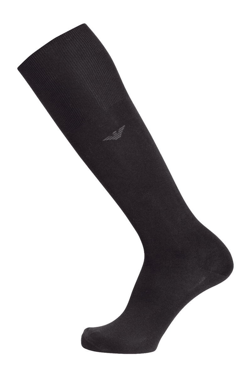 Chaussettes Longues En Tricot Pour Hommes - Nero