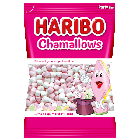 Haribo Chamallows Minis Rose Et Blanc 1Kg