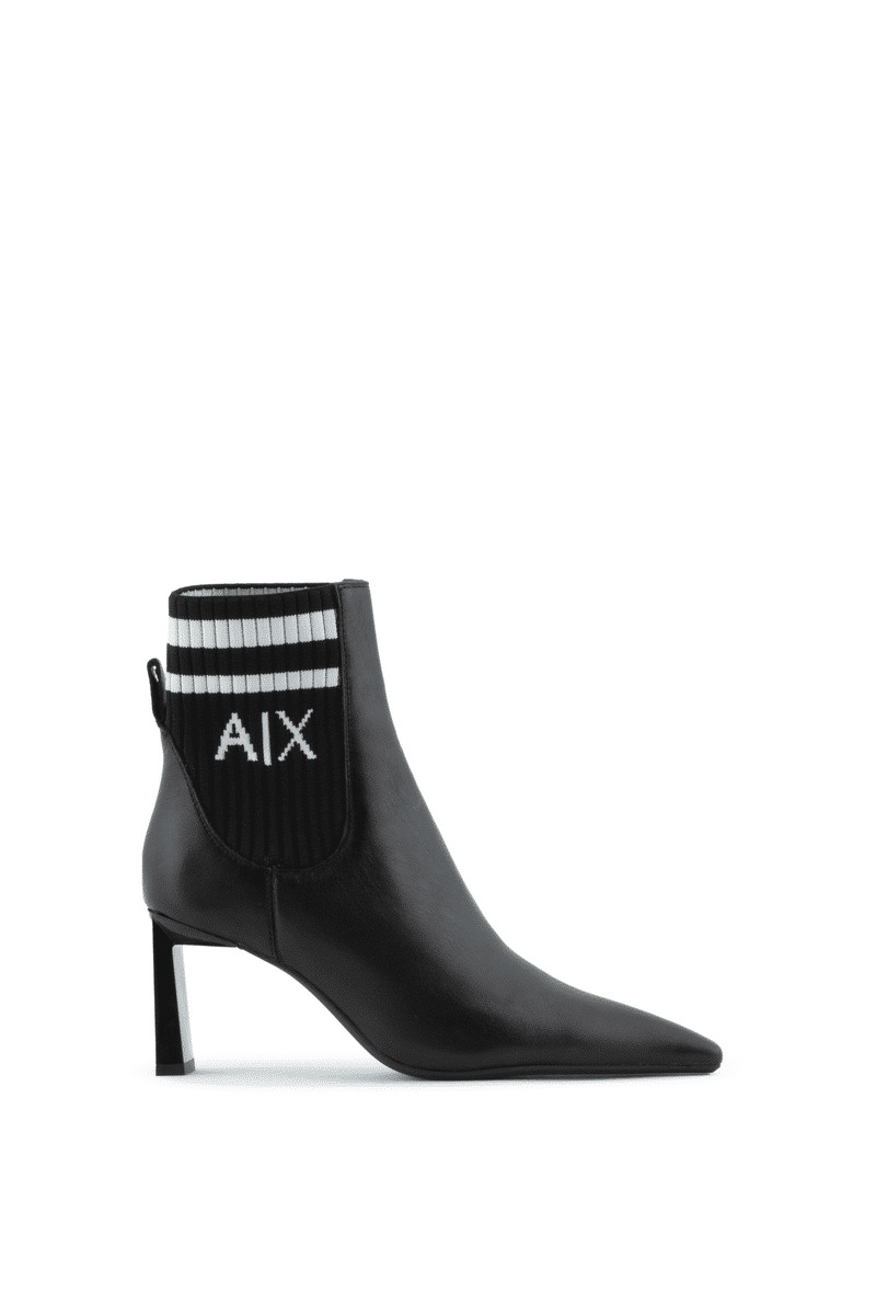 Bottines Veau Lea+ - Noir