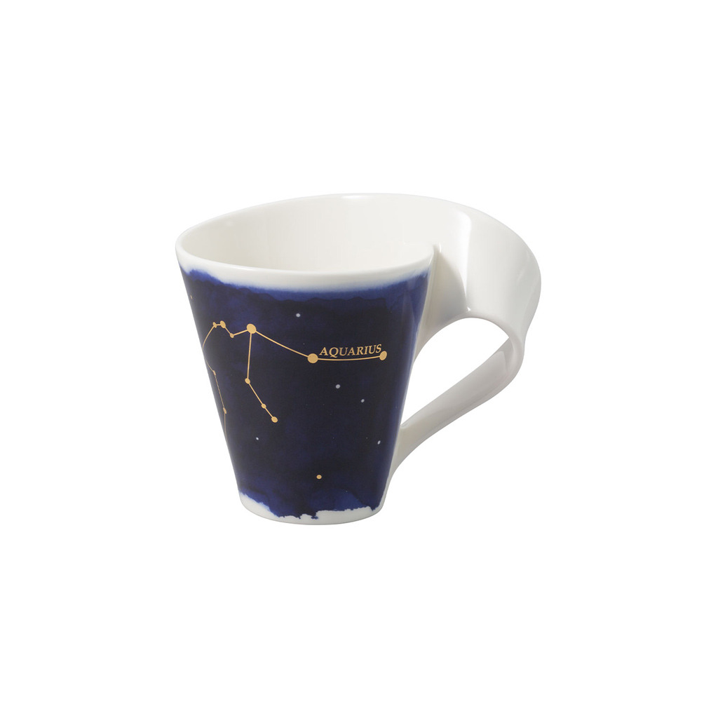 NewWave Stars mug verseau, 300 ml, bleu/blanc