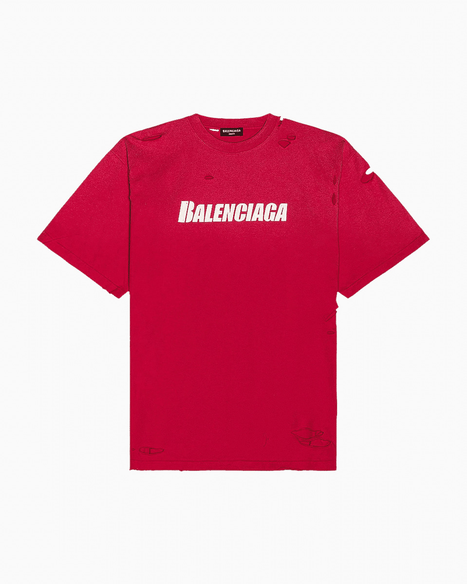 T-Shirt - Destroyed Flatground - Raspberry