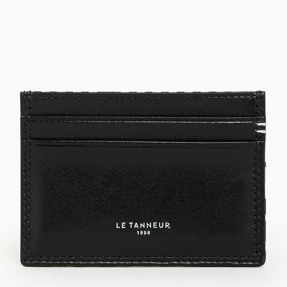 Porte cartes Martin en cuir lisse