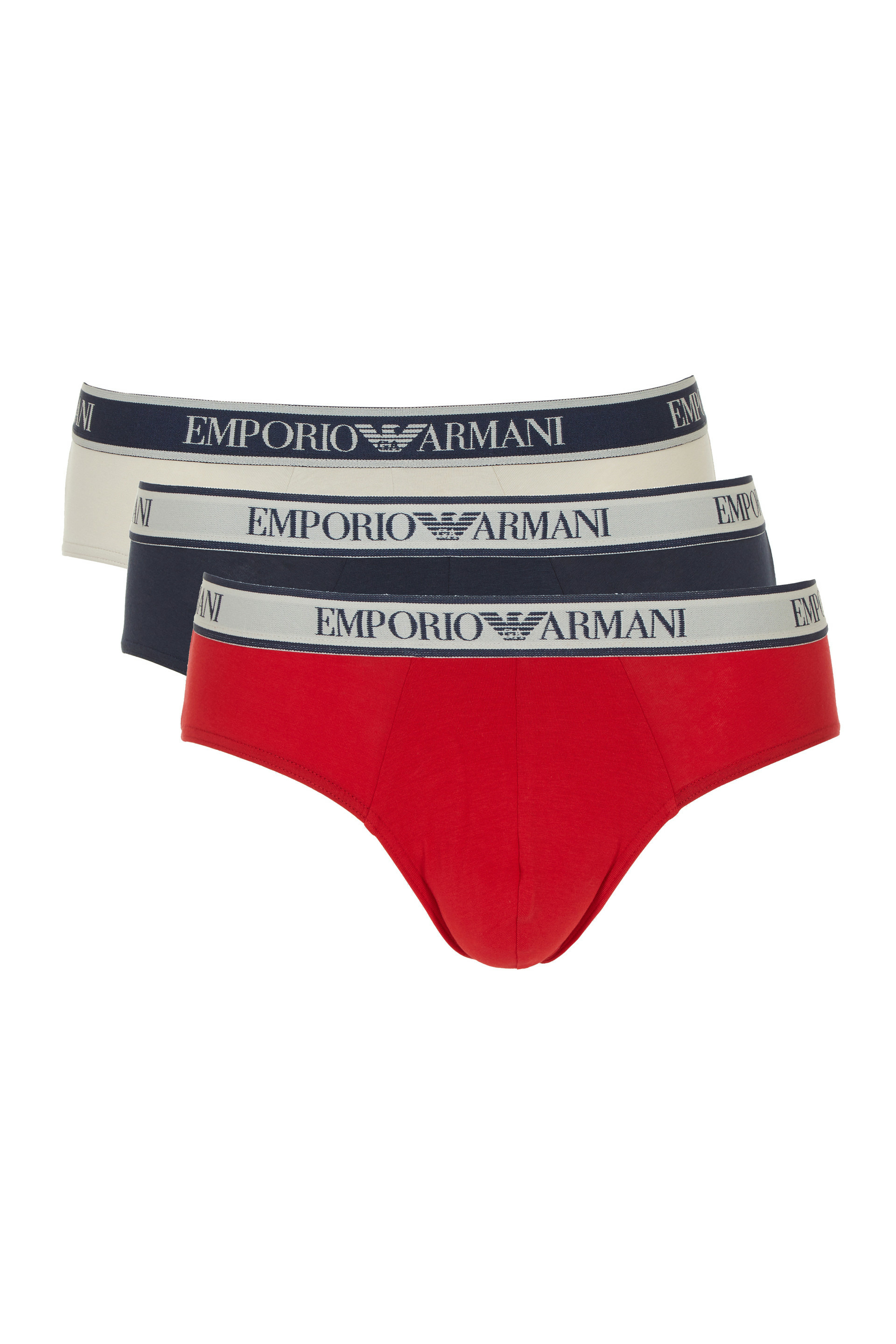 Lot De 3 Tricot Homme Br-Nudo/Marine/Rosso