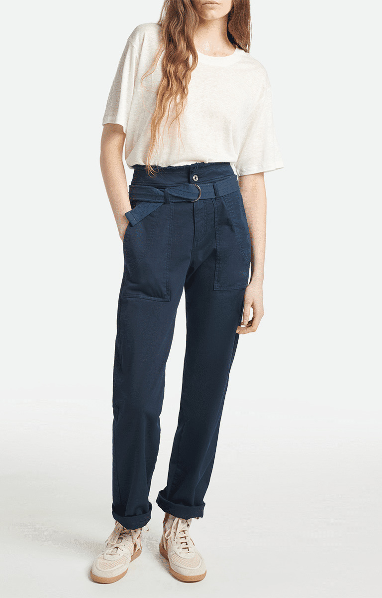 Pantalon Epagny En Coton Mélangé