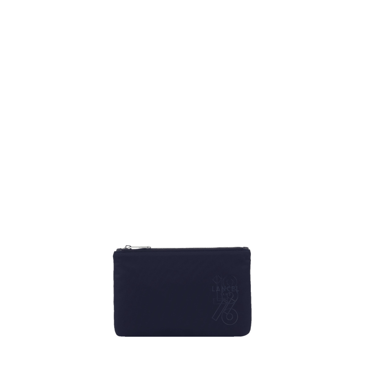 Leo De Lancel - Pochette Zippee - Bleu Petrole