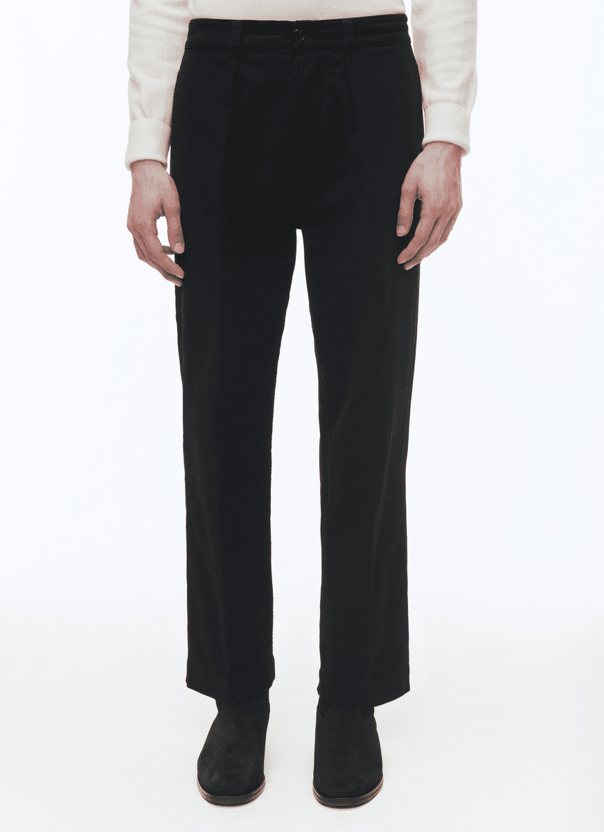 Pantalon chino droit en coton biologique