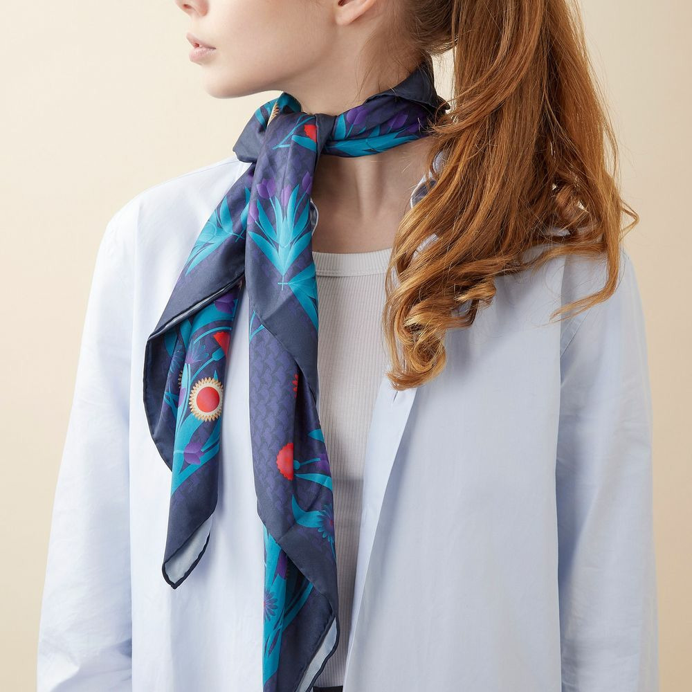 Foulard Astrid Navy