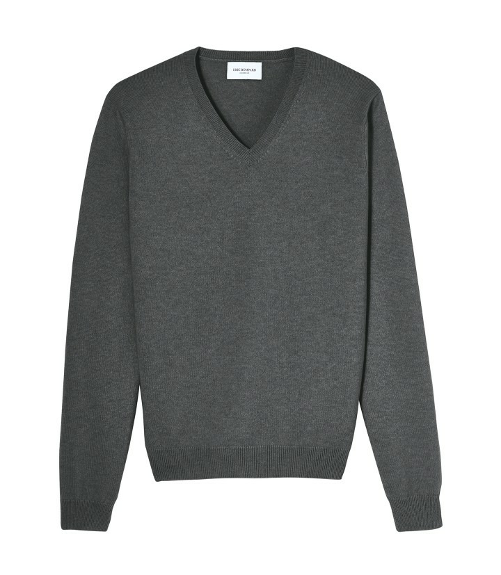 Pull V ajusté - Homme - LOUP