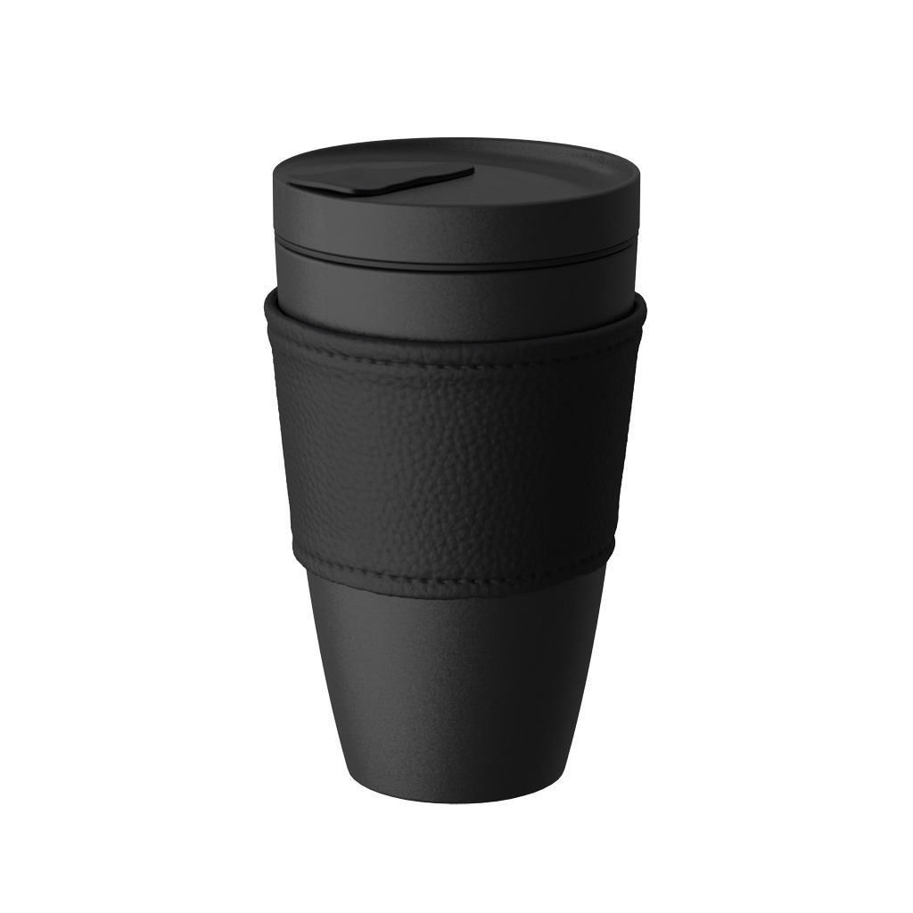 Manufacture Rock mug Coffee To Go, 350 ml, noir mat