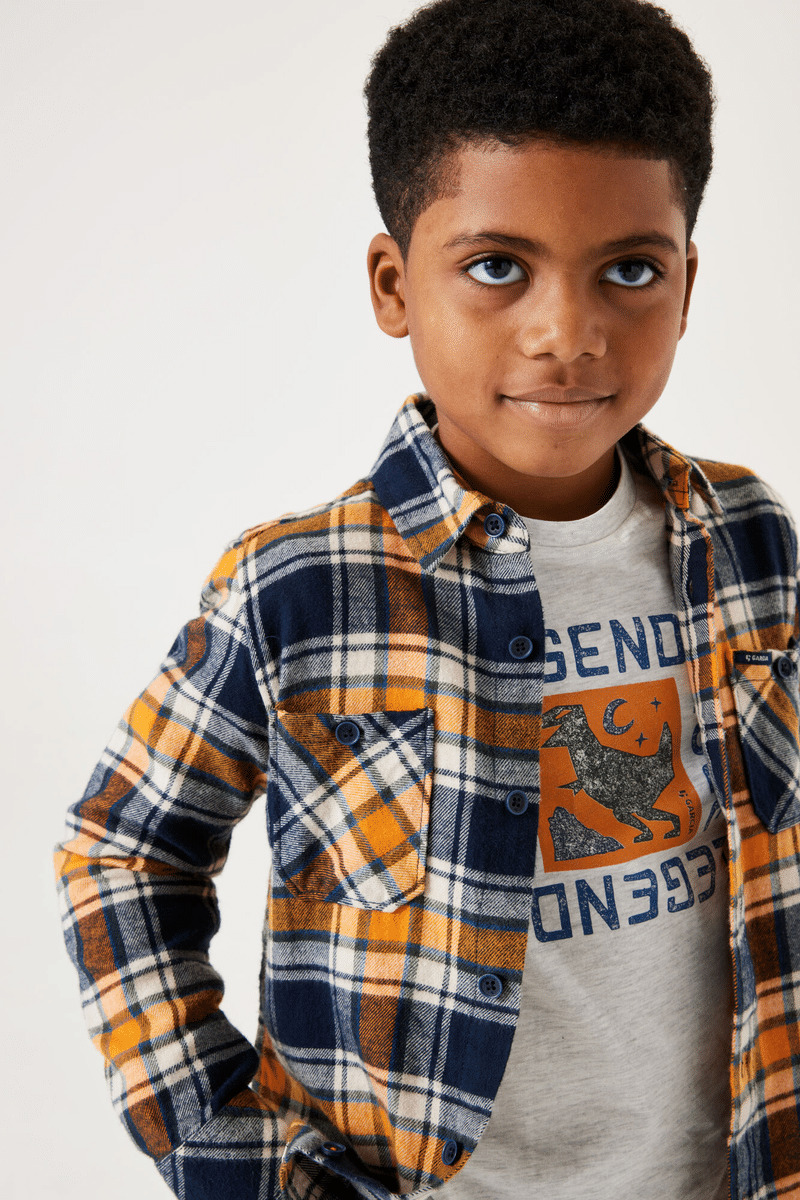 Boys Shirt Blue