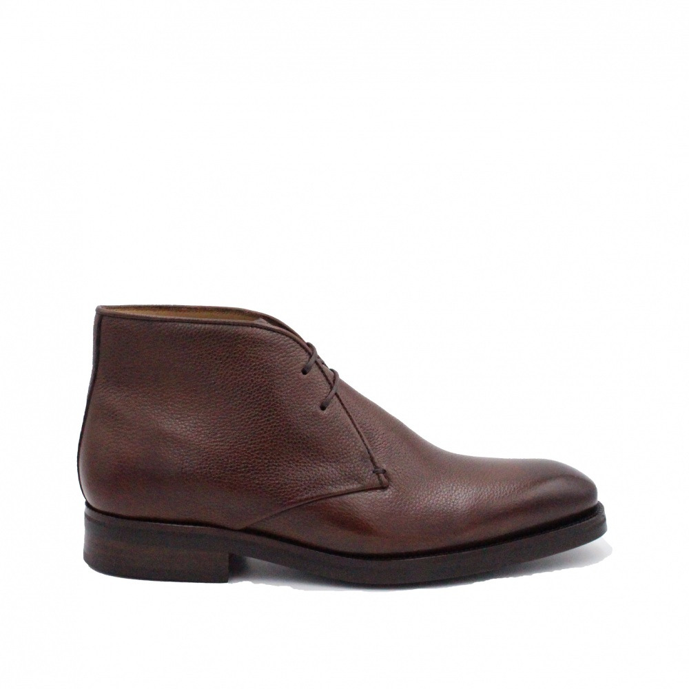 Bottines WILLOW Grainé Marron Noyer