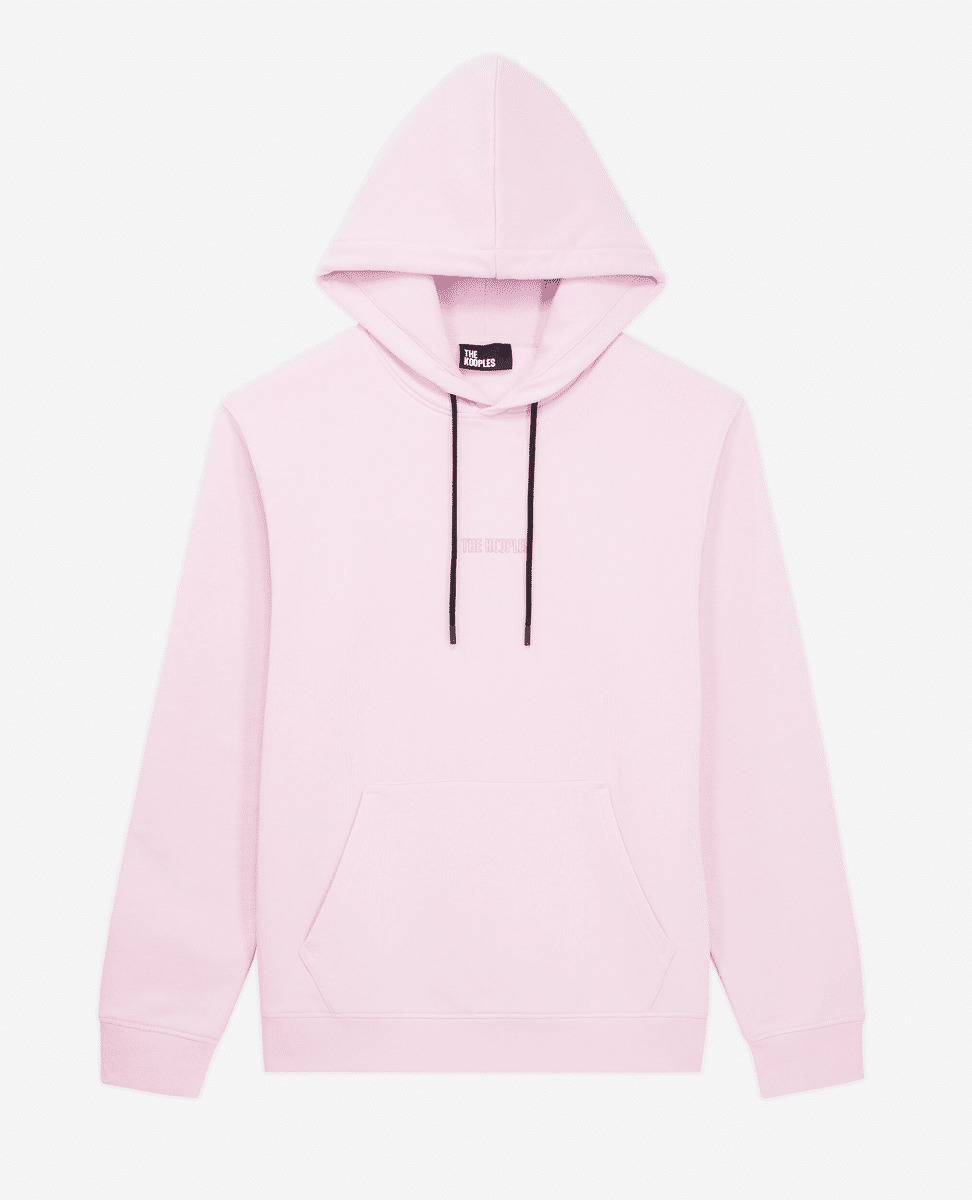 Sweat Hoodie Avec Print Logo Contour