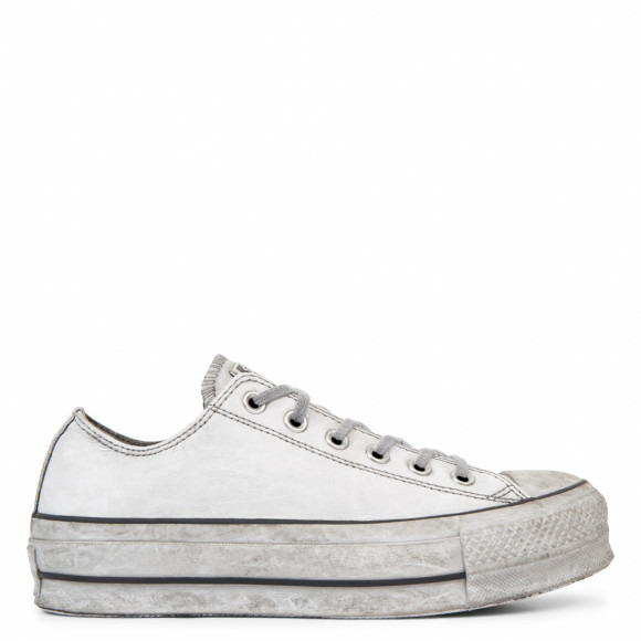 Chuck Taylor All Star Lift Leather Ltd Ox blanc