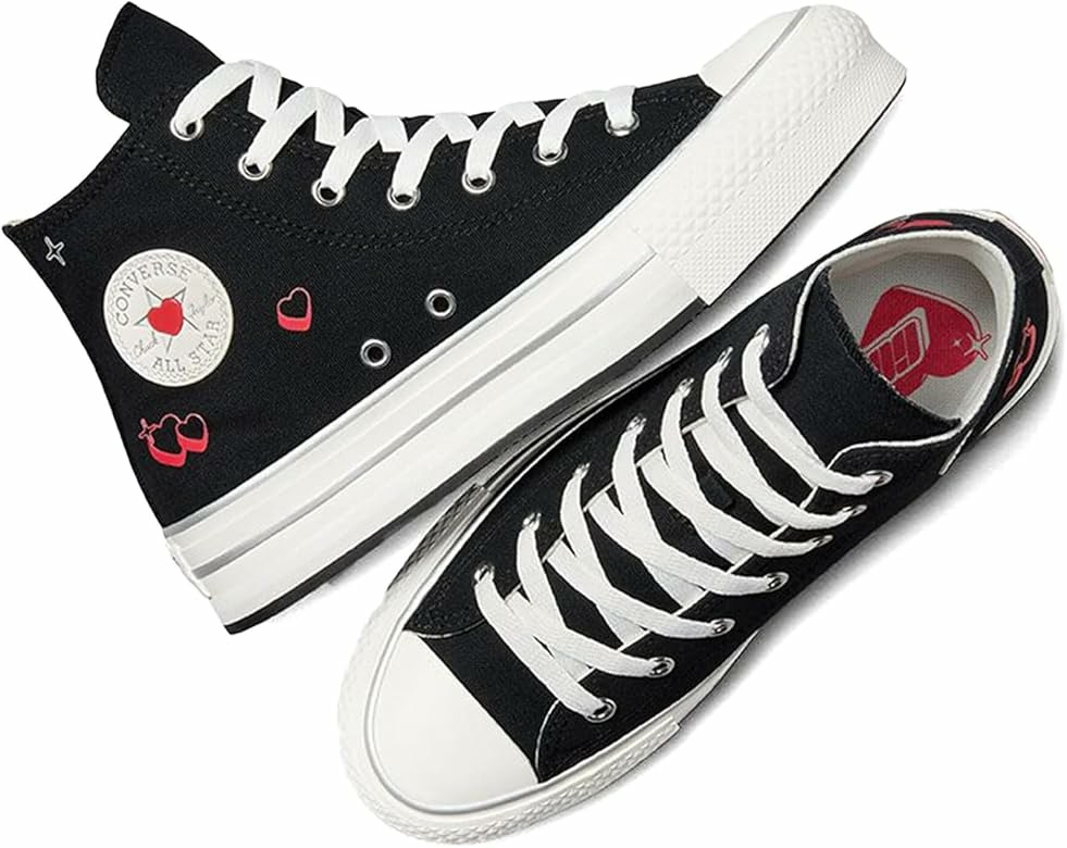 Chuck Taylor All Star Eva Lift Hi Black/Vintage White