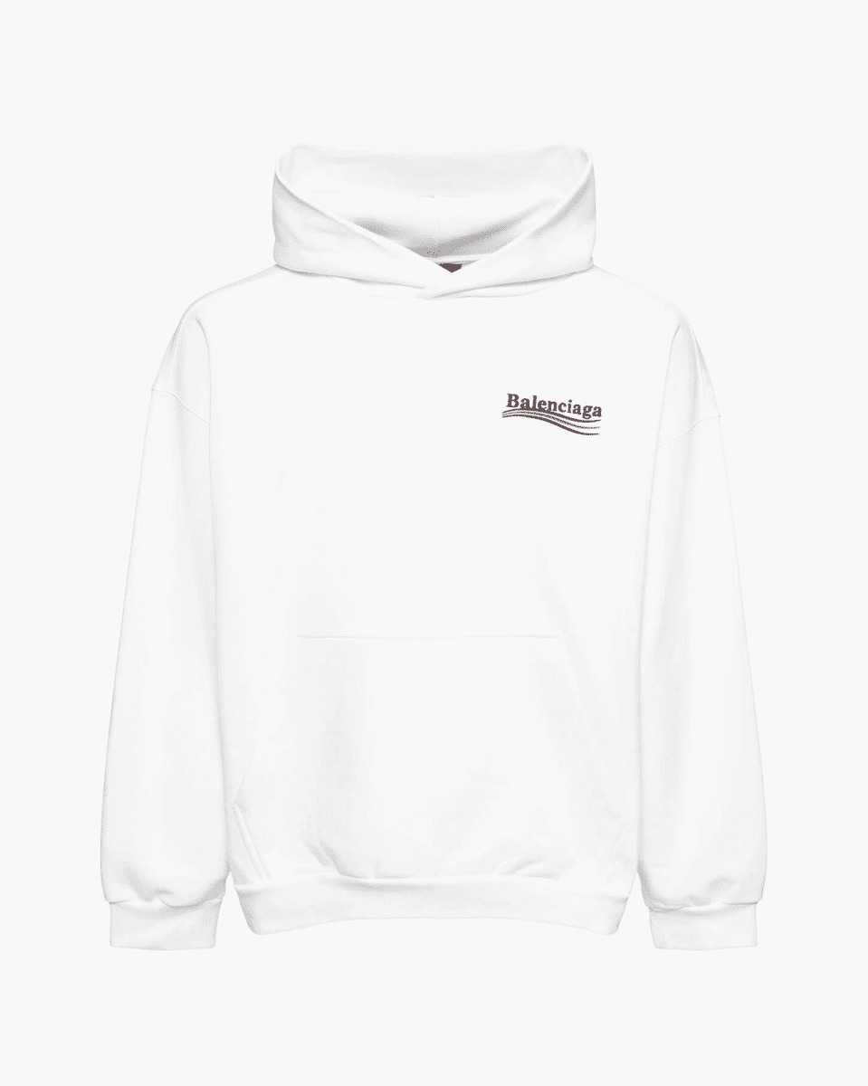 Hoodie - Political Campaign Logo - White