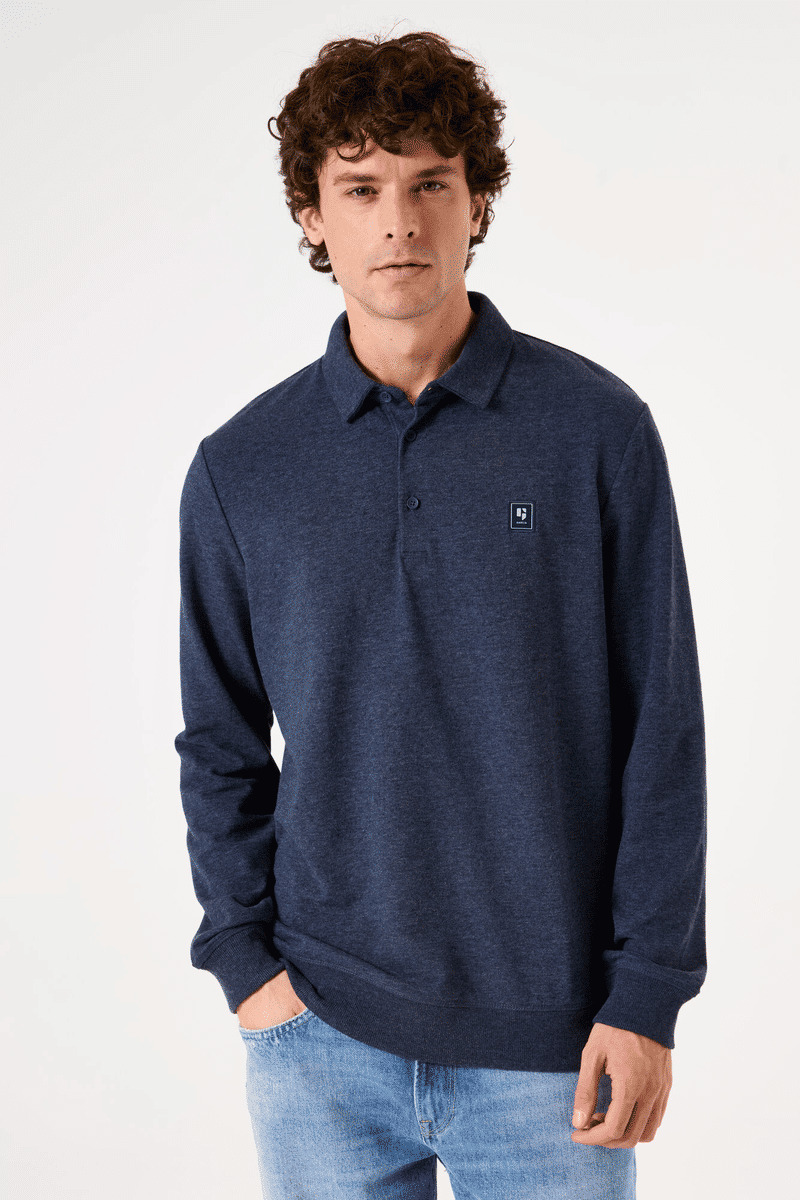 Men Polo Blue