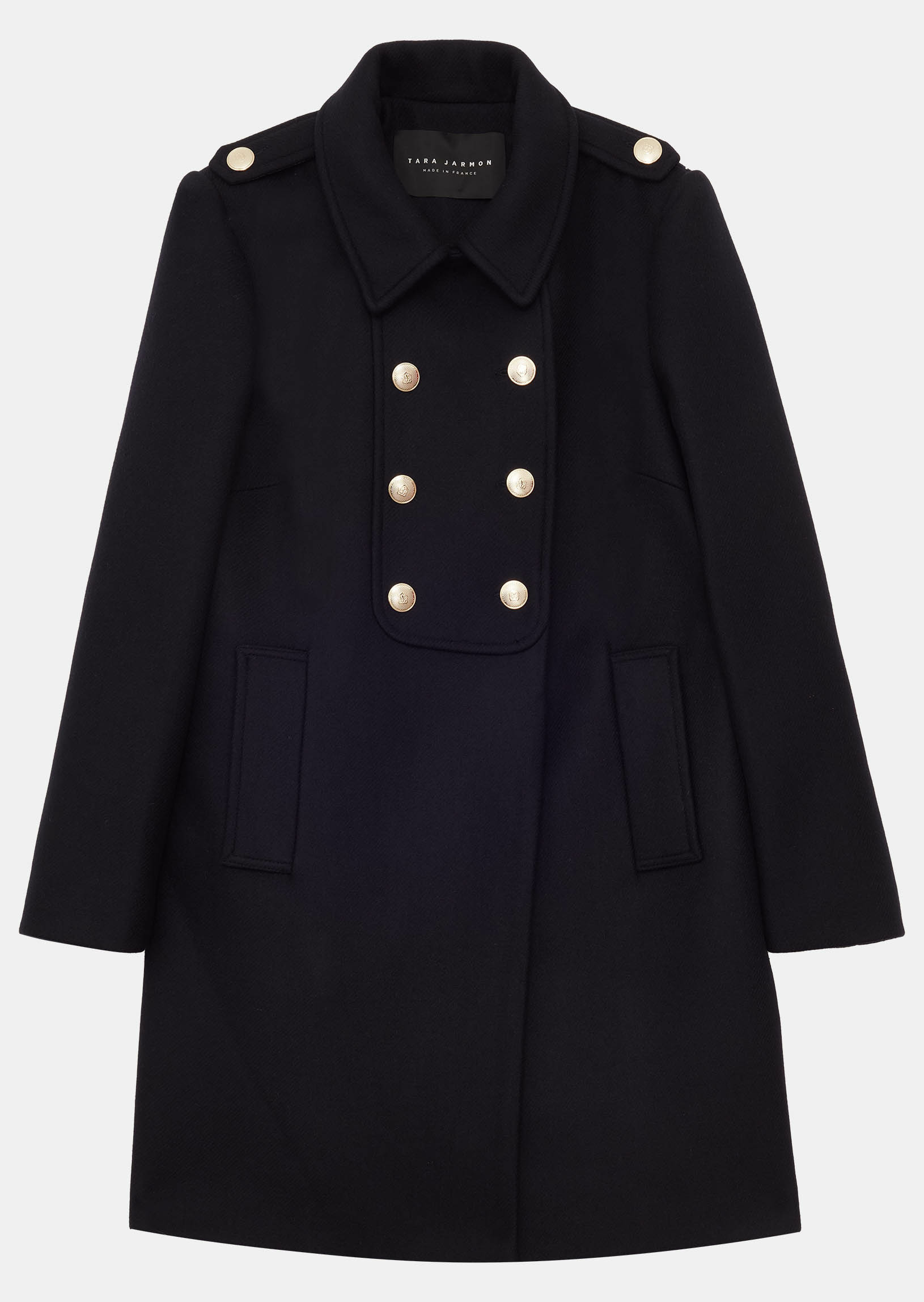 Manteau Mure-Nocturne en Laine