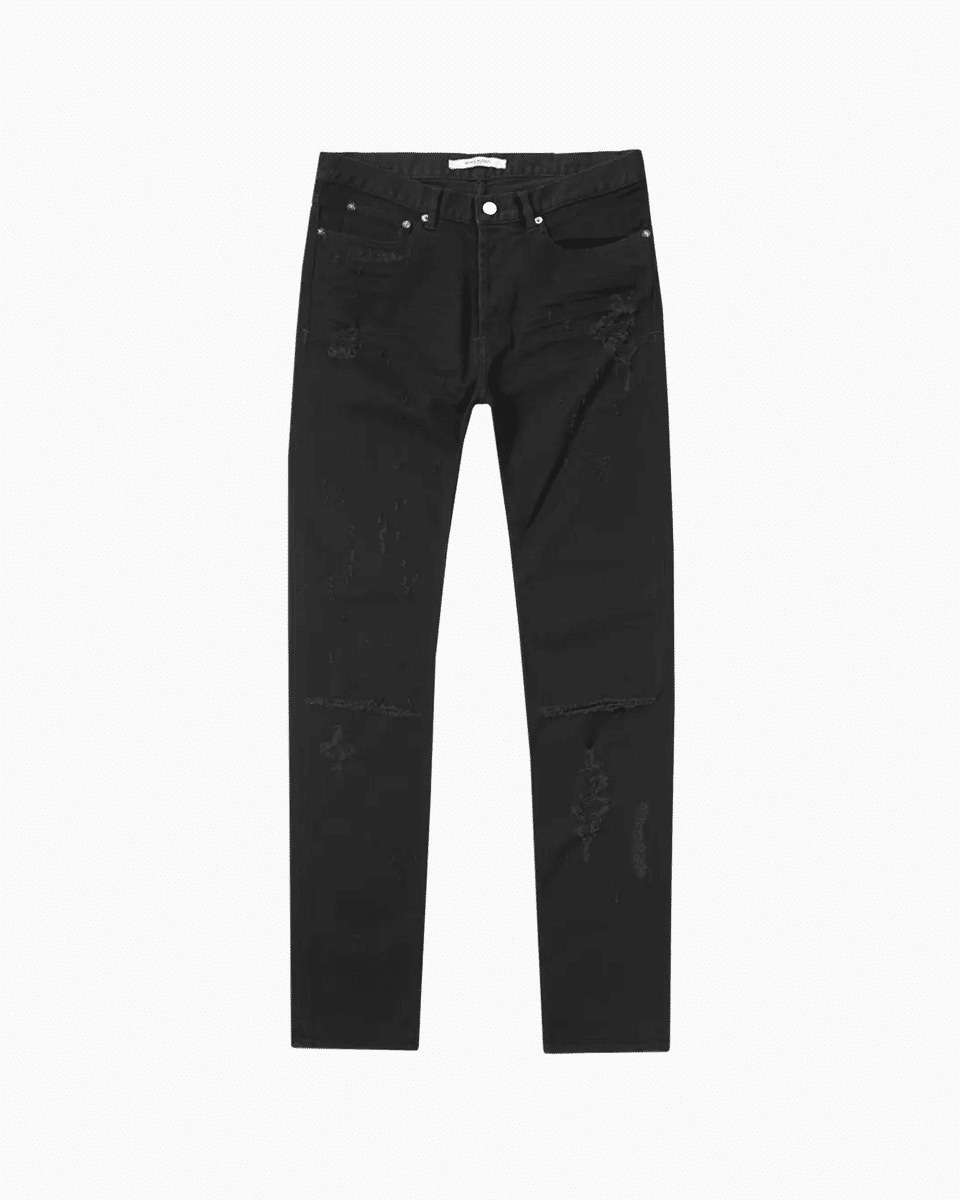 Jeans - Slim Stretch Destroy - Black