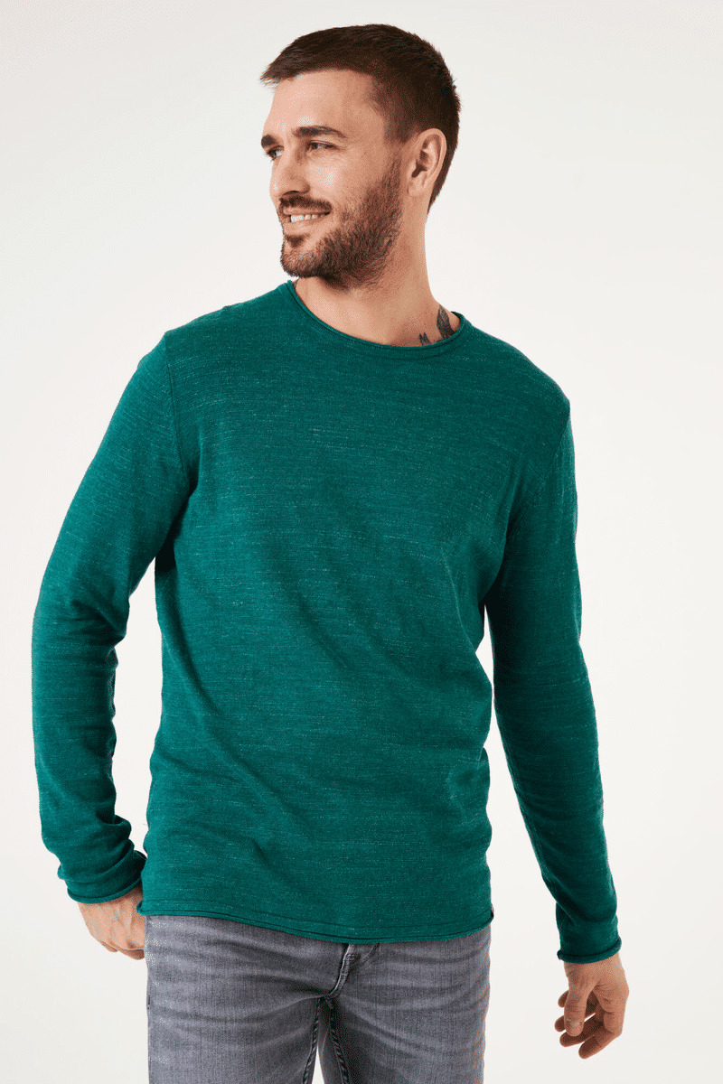 Men Sweater Green