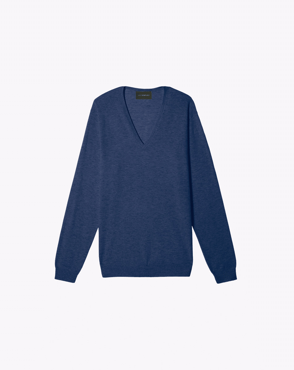 Pull V d'été - Homme - INDIGO